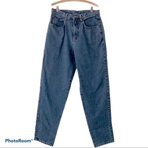 NY&CO WOMENS CLASSIC FIT PLEATED DENIM JEANS HIGH RISE SIZE 12